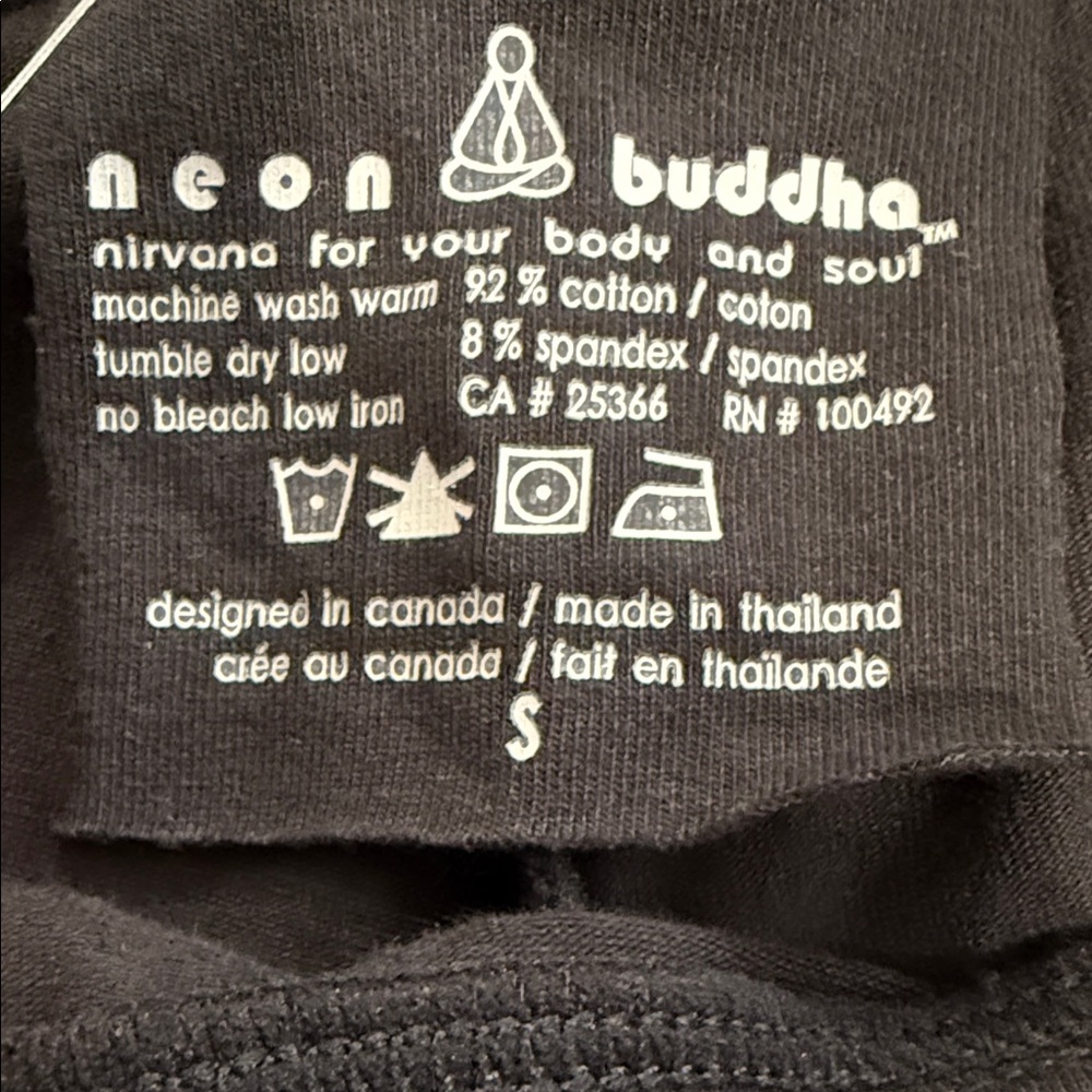 Neon Buddha Black Wide Leg pants - Picture 5 of 6